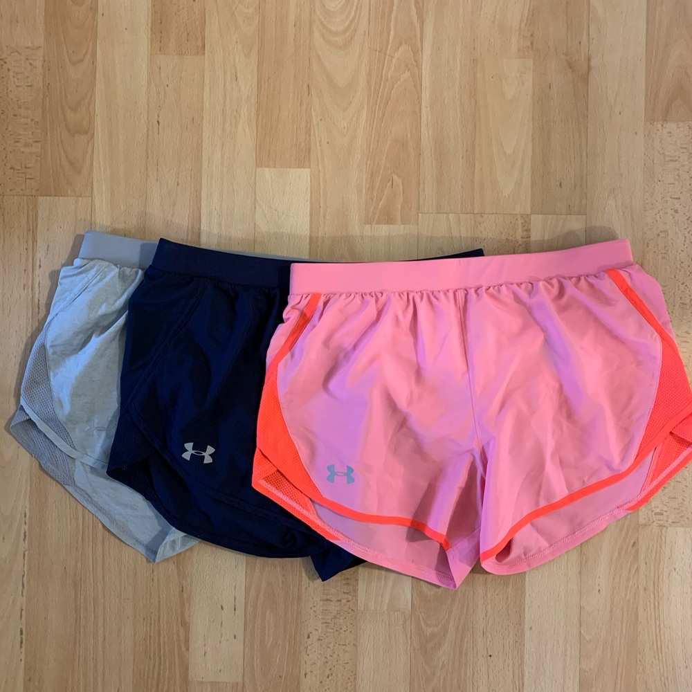 Lined running shorts (three pairs!)